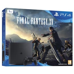 PlayStation 4 Slim 1000GB - Black + Final Fantasy XV