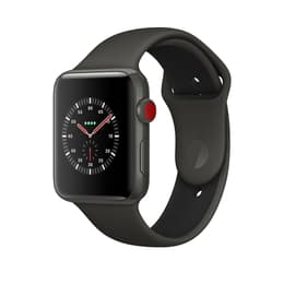Apple Watch (Series 3) 2017 42 - Ceramic Black - Sport loop Black