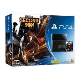 PlayStation 4 500GB - Blacko + inFamous: Second Son