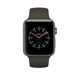 Apple Watch (Series 3) 2017 42 - Ceramic Black - Sport loop Black