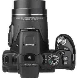 Nikon Coolpix P610 Bridge 16Mpx - Black