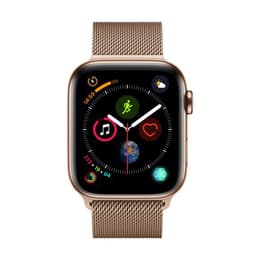Apple Watch (Series 4) 40 - Stainless steel Gold - Milanese Gold