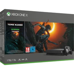 Xbox One X 1000GB - Black + Shadow of the Tomb Raider