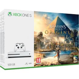 Xbox One S 500GB - White + Assassin's Creed: Origins