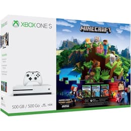 Xbox One S 500GB - White + Minecraft
