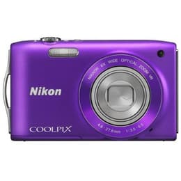 Nikon Coolpix S3300 Compact 16Mpx - Purple