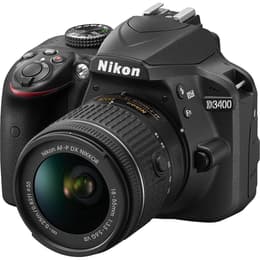 Nikon D3400 Reflex 24Mpx - Black
