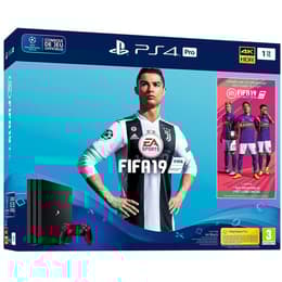 PlayStation 4 1000GB - Blacko + FIFA 19