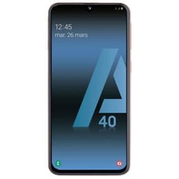 Galaxy A40 64 GB (Dual Sim) - Coral - Unlocked