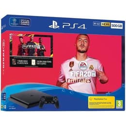 PlayStation 4 Slim 500GB - Blacko + FIFA 20