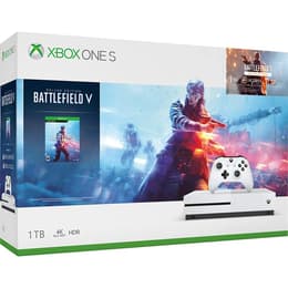 Xbox One S 1000GB - White + Battlefield V