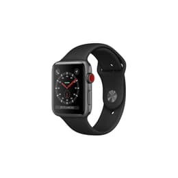 Apple Watch (Series 3) September 2017 38 - Aluminium Space Gray - Sport loop Black