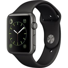 Apple Watch (Series 1) 42 - Aluminium Space Gray - Sport loop Black