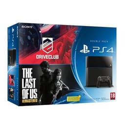 PlayStation 4 500GB - Black + DriveClub + The Last Of Us (Remastered)