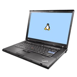 Lenovo ThinkPad R500 15.4-inch (2008) - Core 2 Duo P8600 - 4GB - SSD 120 GB AZERTY - French