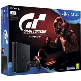 PlayStation 4 Slim 1000GB - Black + Gran Turismo Sport
