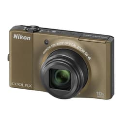 Nikon Coolpix S8000 Compact 14Mpx - Bronze