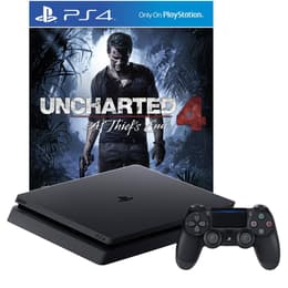 PlayStation 4 Slim 500GB - Black + Uncharted 4
