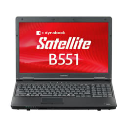 Toshiba Dynabook Satellite B551 15.6-inch (2011) - Core i5-2520M - 4GB - SSD 256 GB QWERTY - Italian