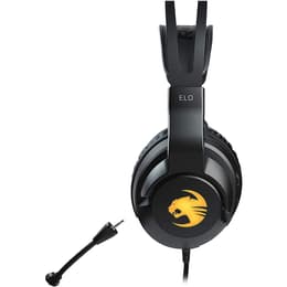 Roccart Elo 7.1 USB noise-Cancelling gaming wired Headphones with microphone - Black