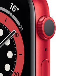 Apple Watch (Series 6) GPS + Cellular 40 - Aluminium Red - Sport band Black