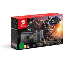 Switch 32GB - Grey - Limited edition Monster Hunter Rise