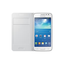 Case Galaxy Core 4G - Leather - White