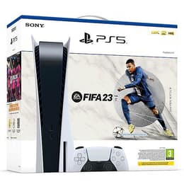 PlayStation 5 825GB - White/Black + FIFA 23