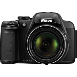 Hybrid - Nikon CoolPix P520 Black + Lens Nikon Nikkor 42X Wide Optical Zoom ED VR 4.3-180mm f/3.0-5.9
