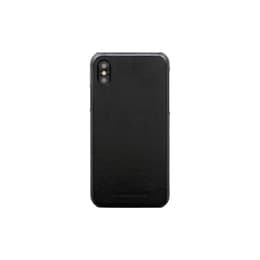 Case iPhone X/XS - Leather - Black