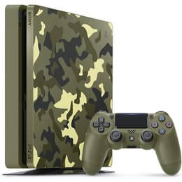 PlayStation 4 Slim 1000GB - Camo - Limited edition PlayStation 4 Slim Call of Duty: WWII + Call of Duty: WWII