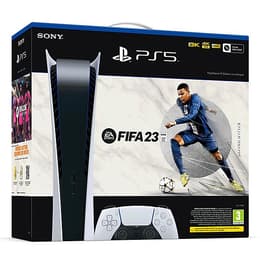 PlayStation 5 Digital Edition 825GB - White Digital + FIFA 23