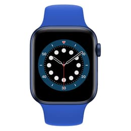Apple Watch (Series 6) GPS + Cellular 44 - Aluminium Blue - Sport band Blue