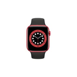 Apple Watch (Series 6) 2020 GPS 44 - Aluminium Red - Sport band Black