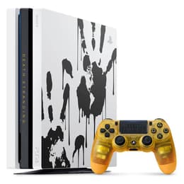PlayStation 4 Pro 1000GB - White - Limited edition Death Stranding PS4 Pro Bundle