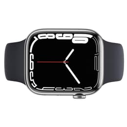 Apple Watch Series 7 (2021) GPS + Cellular 45 mm - Stainless steel Silver