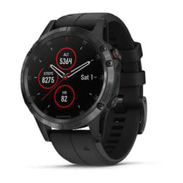 Garmin Smart Watch Fénix 5 Plus Sapphire HR GPS - Grey/Black