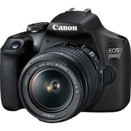 Reflex - Canon EOS 2000D - Black + Lens Canon EF-S 18-55 mm f/3.5-5.6 IS II
