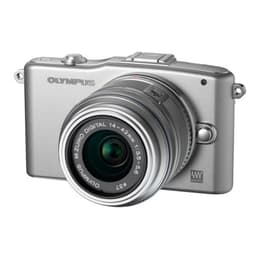 Hybrid - Olympus PEN E-PM1 - Grey + Lens Olympus M.Zuiko Digital 14-42 mm f/3.5-5.6 II R