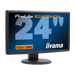 23.6-inch Iiyama ProLite B2409HDS-1 1920 x 1080 LCD Monitor Black