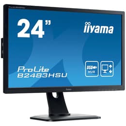 24-inch Iiyama ProLite B2483HSU-B1DP 1920 x 1080 LED Monitor Black