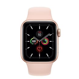Apple Watch (Series 5) GPS + Cellular 44 - Aluminium Gold - Sport loop Pink
