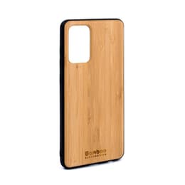 Case Galaxy A72 and protective screen - Wood - Brown