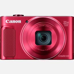 Compact PowerShot SX620 HS - Red + Canon 25X Optical Zoom Lens 25-625mm f/3.2-6.6 f/3.2-6.6