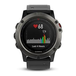 Smart Watch Garmin HR GPS Fēnix 5X Saphire - Black