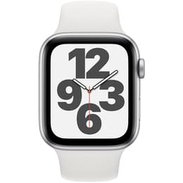 Apple Watch (Series SE) 2020 GPS 44 - Aluminium Silver - Sport band White