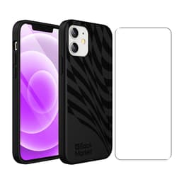 Back Market Case iPhone 12 mini and protective screen - Recycled plastic - Black