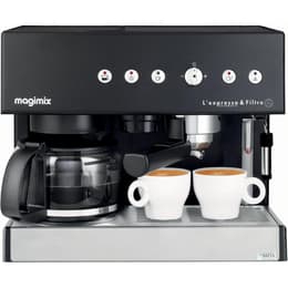 Espresso coffee machine combined Paper pods (E.S.E.) compatible Magimix 11422 Auto 1.4000L - Black