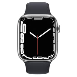 Apple Watch Series 7 (2021) GPS + Cellular 45 mm - Stainless steel Silver