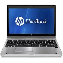 HP EliteBook 8570P 15-inch (2013) - Core i7-3520M - 8GB - SSD 256 GB AZERTY - French
